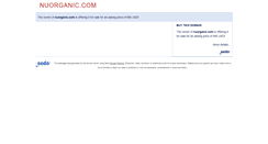 Desktop Screenshot of nuorganic.com